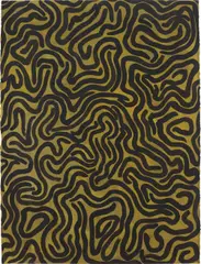 Brushstrokes by Sol LeWitt, 1996, gouache on paper, sold Sep 2014