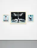 Matthew Barney, Cremaster 2: The Ballad of Max Jensen, 1999, triptych, color coupler prints, in self-lubricating plastic frames