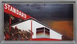 Burning Standard, after Ed Ruscha from the series Pictures of Cars by Vik Muniz, 2007, chromogenic print, sold Sep 2014