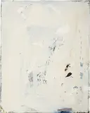 David Ostrowski, F (dann lieber nein), 2012, oil, lacquer, adhesive foil on canvas