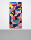 Anselm Reyle, Untitled (for Otto Freundlich, Mystic Jogging), 2006, mixed media on canvas