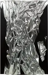 Untitled by Anselm Reyle, 2006, mixed media on canvas, acrylic glass, sold Sep 2014