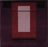 Andrea Zittel, A-Z Carpet Bed (Purple/Pink), 1995, synthetic wool blend carpet