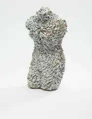 Johan Creten, Blue Flower, 1999, glazed ceramic