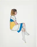 Brad Phillips, Personal Vargas with Aversion, 2007, oil on canvas