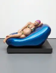 Carole Feuerman, Mona Lisa, 2013, resin, oil