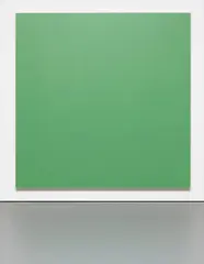 Henry Codax, Untitled (Green), 2011, acrylic on canvas
