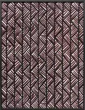 Annette Kelm, Big Print #1 (Lahala Tweet - cotton chevron, fall 1949 design Dorothy Draper, courtesy Schumacher & Co.)