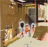 Rosson Crow, Confederate Concentric, 2004, oil, enamel, spray paint on canvas