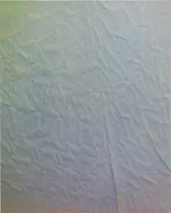 Tauba Auerbach, Untitled (Fold), 2010, acrylic on canvas