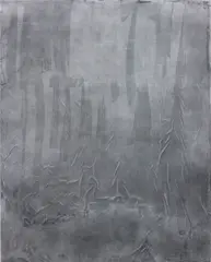 Untitled by Rudolf Stingel, 2007, oil on canvas, sold Nov 2014