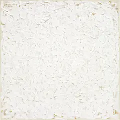Robert Ryman, Hour, 2001, oil on canvas