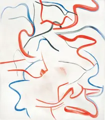 Willem de Kooning, Untitled XVIII, 1984, oil on canvas