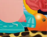 Tom Wesselmann, Preliminary Painting for Tit and Telephone, 1968, oil on canvas
