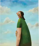 Interspersion by George Condo, 2002, oil on canvas, sold Nov 2014