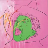 Andy Warhol, The Witch (from Myths), 1981, acrylic, silkscreen ink on canvas