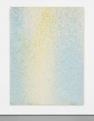 Working Girl by Lucien Smith, 2012, acrylic on unprimed canvas, sold Nov 2014