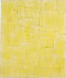 Mark Bradford, Untitled, 2002, acrylic, paper collage on canvas