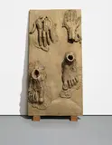 Thomas Houseago, Hands/Feet Panel (Walking Man)