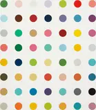 Asp-val by Damien Hirst, 2005, household gloss on canvas, offered Nov 2014