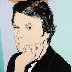 Sid Bass by Andy Warhol, circa 1980, synthetic polymer paint, silkscreen ink and diamond dust on canvas, offered Nov 2014