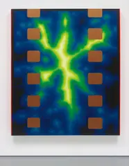 Untitled by Jack Goldstein, 1987, acrylic on canvas, offered Nov 2014
