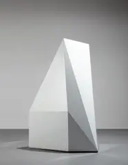 Complex Form #65 by Sol LeWitt, 1989, paint, wood, sold Nov 2014