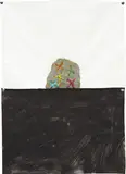 Richard Tuttle, Space-is-Concrete (21), 2005, acrylic, plasticine, string on spun plastic with metal thumbtacks