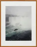 Andreas Gursky, Niagara Falls, 1989, chromogenic print mounted on Plexiglas, in artist’s frame