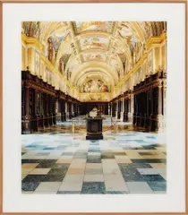 El Escorial VI by Candida Höfer, 2000, chromogenic print, face-mounted to Plexiglas, offered Nov 2014