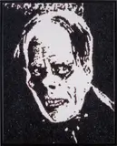 Phantom of the opera (from Caviar Monsters) by Vik Muniz, 2004, chromogenic print, in artist's frame, offered Nov 2014