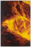 Ryan McGinley, Jonas (Molten), 2009, chromogenic print, flush mounted between Plexiglas