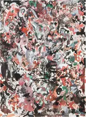 Cecily Brown, Untitled, 2012, gouache, watercolor on paper