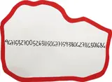 Frattali (red) by Michelangelo Pistoletto, 1999-2000, acrylic on mirrored glass, sold Nov 2014
