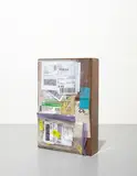 Walead Beshty, Copper (FedEx® Large Kraft Box ©2005 FEDEX 139751 REV 10/05 SSCC), Standard Overnight, Los Angeles-New York trk#870069766920/867788937067, January 12-13, 2010, (…), International Priority, Doha-London trk#800273501036, July 21-23, 2013, (…), Priority Overnight, Los Angeles-Long Island City trk#770861866336, August 18-20, 2014, Standard Overnight, Long Island City-New York trk#771253660128, September 24-26