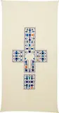 Untitled by Mira Schendel, 1979, embroidery and acrylic on fabric, offered Nov 2014