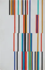 Alejandro Otero, Untitled, circa 1965-1970, duco on formica, mounted on wood
