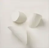 Sergio Camargo, Untitled (Relief No. 208), 1968, painted wood