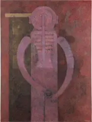 Rufino Tamayo, Hombre en rosa, 1977, oil on canvas