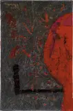 Rufino Tamayo, Cabeza en rojo, 1959, oil on canvas