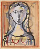 René Portocarrero, Portrait of a Young Woman