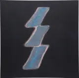 Manuel Hernandez, Signo tres formas, 1998, mixed media on canvas