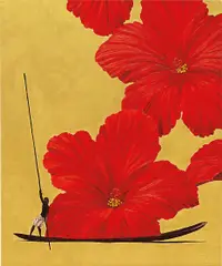 Pedro Ruiz, San Joaquín, 2014, acrylic on canvas