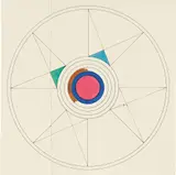 Mandala by Mira Schendel, 1978- 1985, ink and watercolor on paper, offered Nov 2014