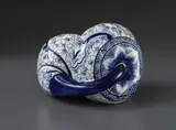 Thomas Glassford, Autogol, 1995, hand-painted ceramic with gloss finish