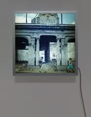 Rivoli by Carlos Garaicoa, 2002, photographic light box, sold Nov 2014