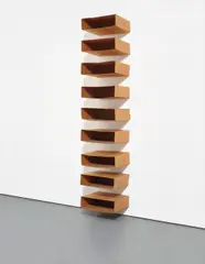 Untitled by Jose Dávila, 2007, found cardboard, found bottlecaps, screws, sold Nov 2014