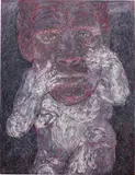 Arnaldo Roche-Rabell, Ahora sabes (Now You Know), 1985, oil on paper