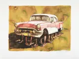 Armando Mariño, The Raft (La Patera), 2002, lithograph on paper