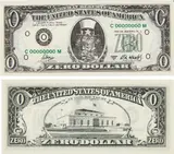 Cildo Meireles, Two Works: Zero Dollar